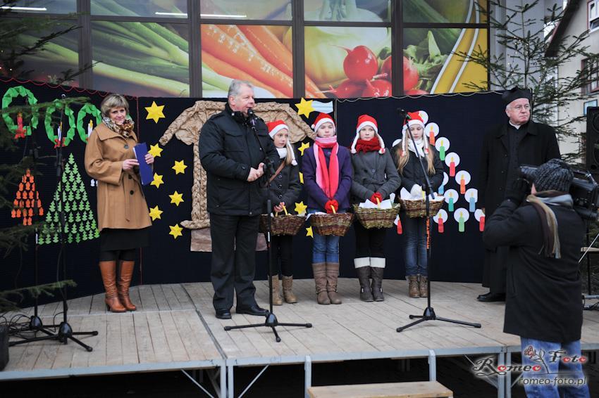 Wigilia na Rynku w Bobowej - 2012