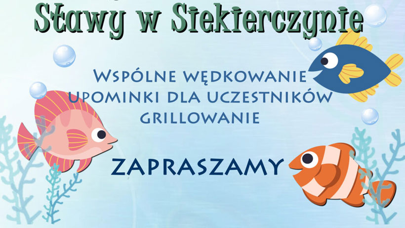 Zaproszenie: Rodzinne Wędkowanie już w najbliższą niedzielę