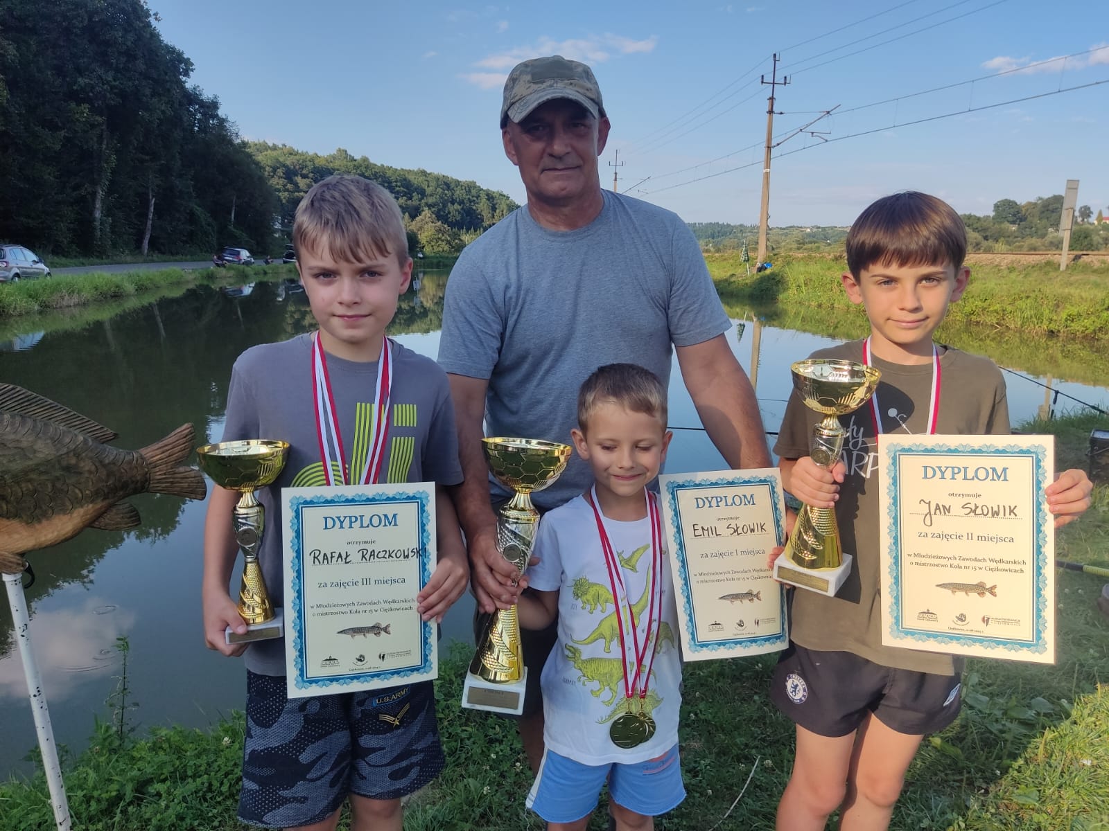Zawody wędkarskie dla dzieci i młodzieży